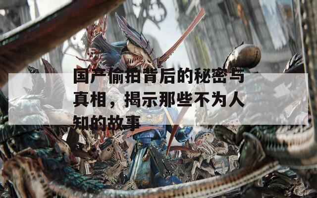 国产偷拍背后的秘密与真相，揭示那些不为人知的故事