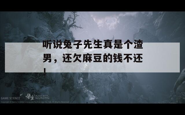 听说兔子先生真是个渣男，还欠麻豆的钱不还！